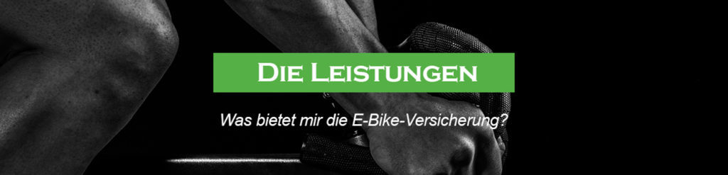 Leistungen einer E-Bike Versicherung